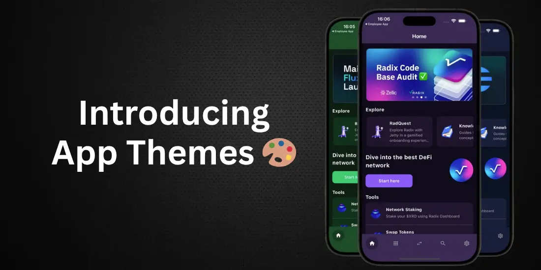 Radix Hub App Themes