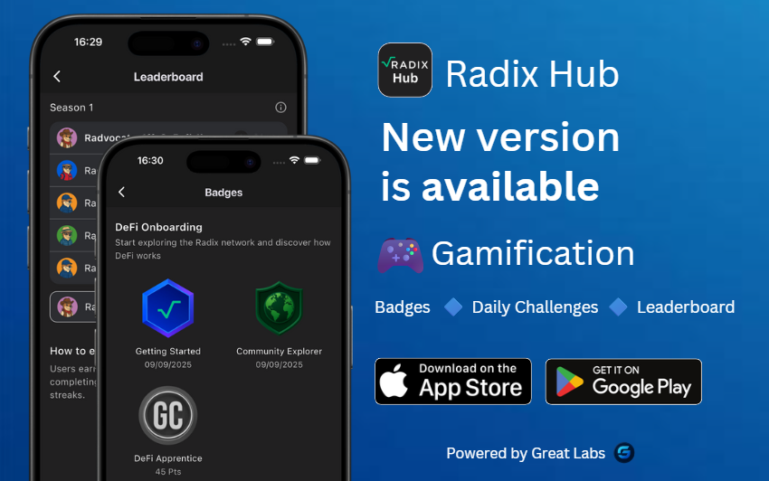 RadixHub Gamification